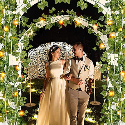 84Ft 12 Pack Artificial Ivy Garland for Bedroom Garden Wedding Party Decor